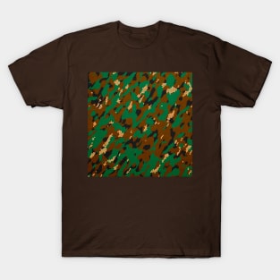 Camouflage - Brown and green T-Shirt